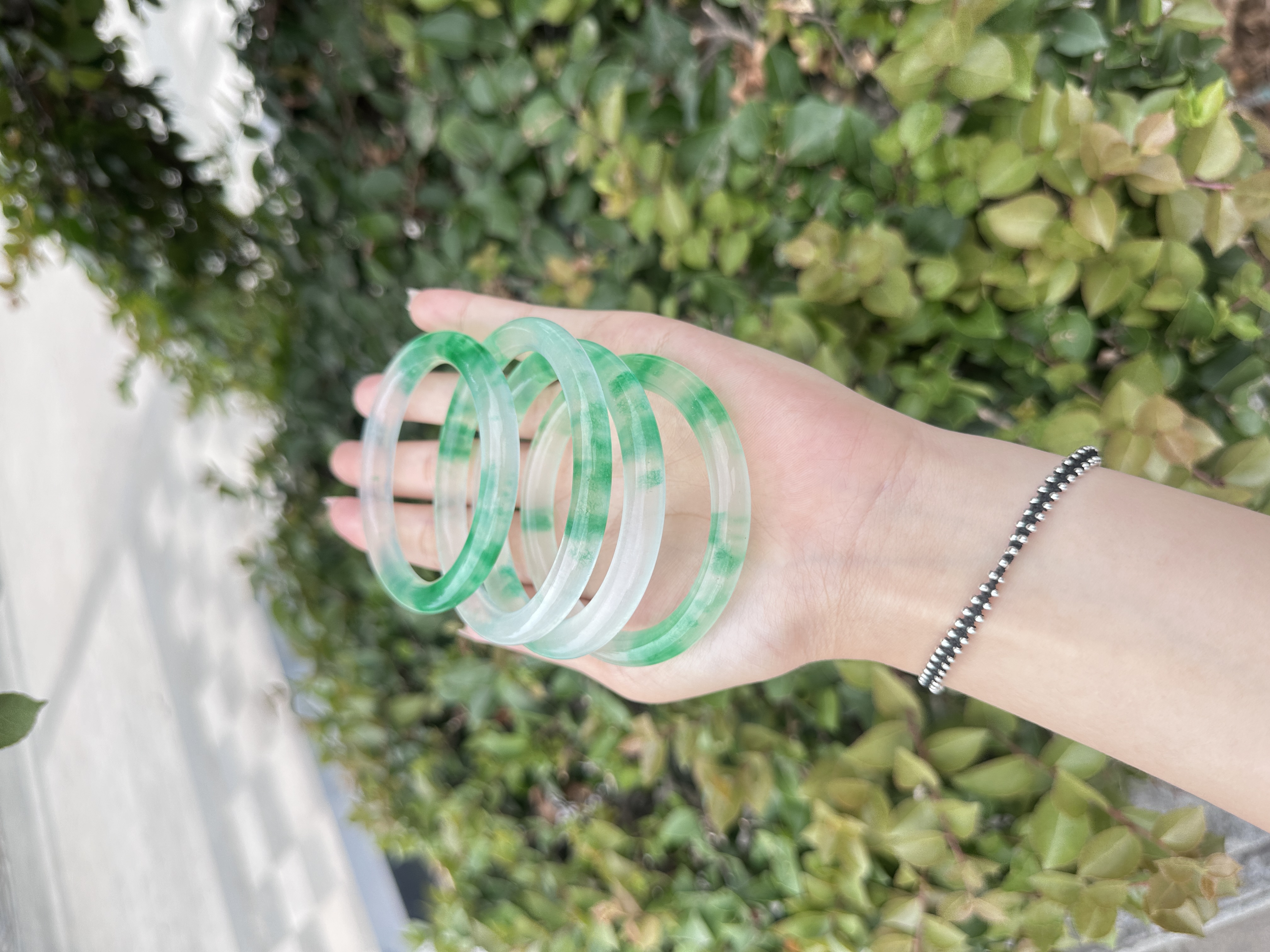 非金属珐琅手镯 超哥专属 细条手镯【高货冰冰翠】时尚显白