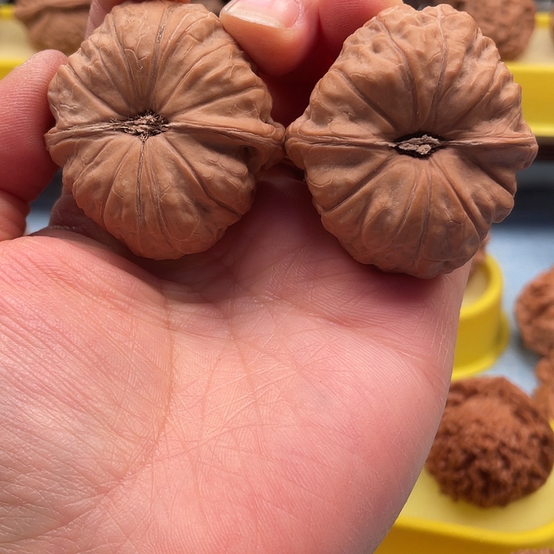 外***~文玩核桃把件南瓜墩