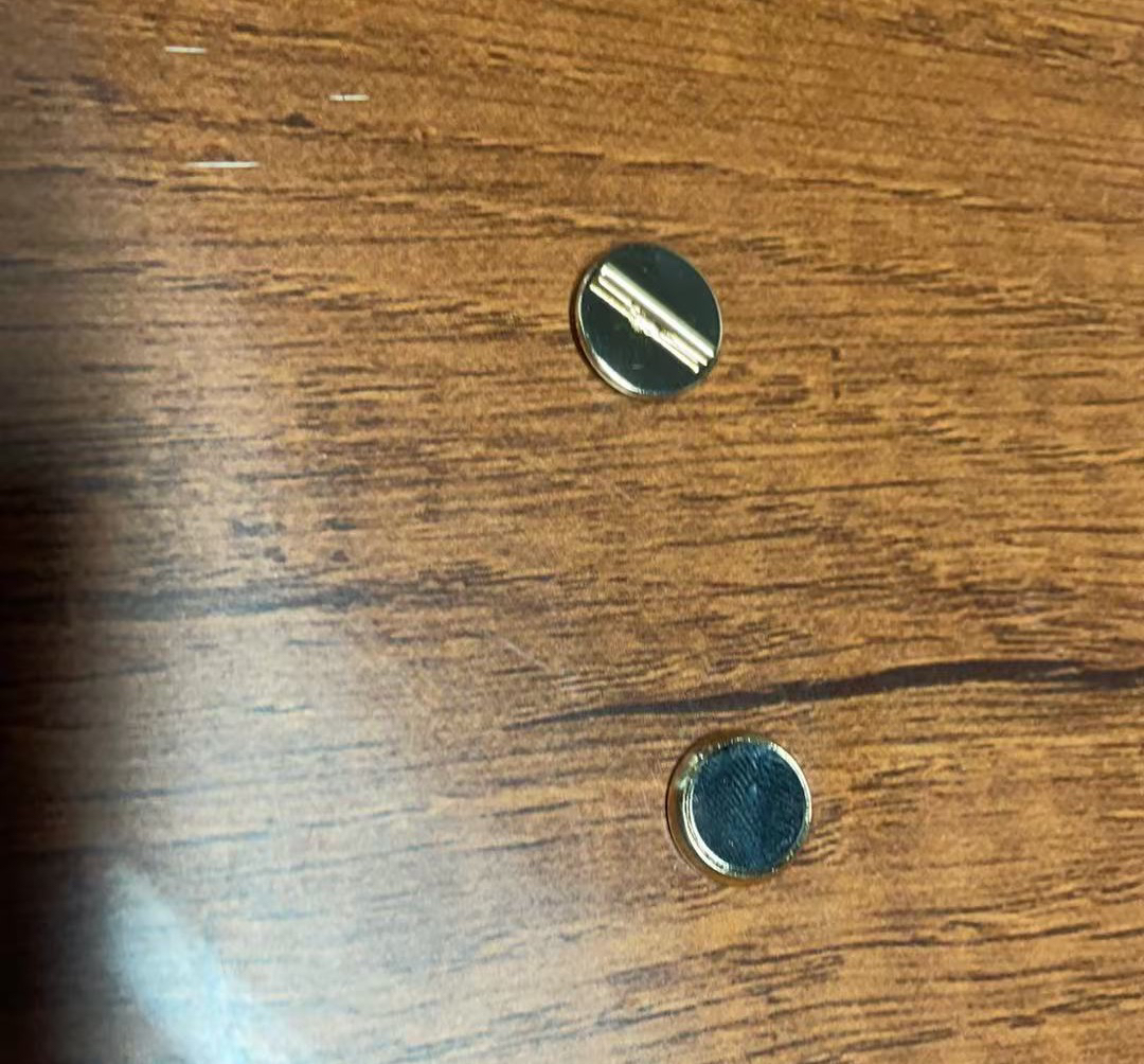 合金胸针 胸针替换磁吸扣可拆卸