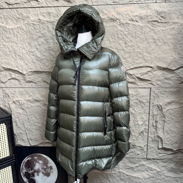 99新 MONCLER 胸围56衣长80尺码3蒙口羽绒服M2037女装外套