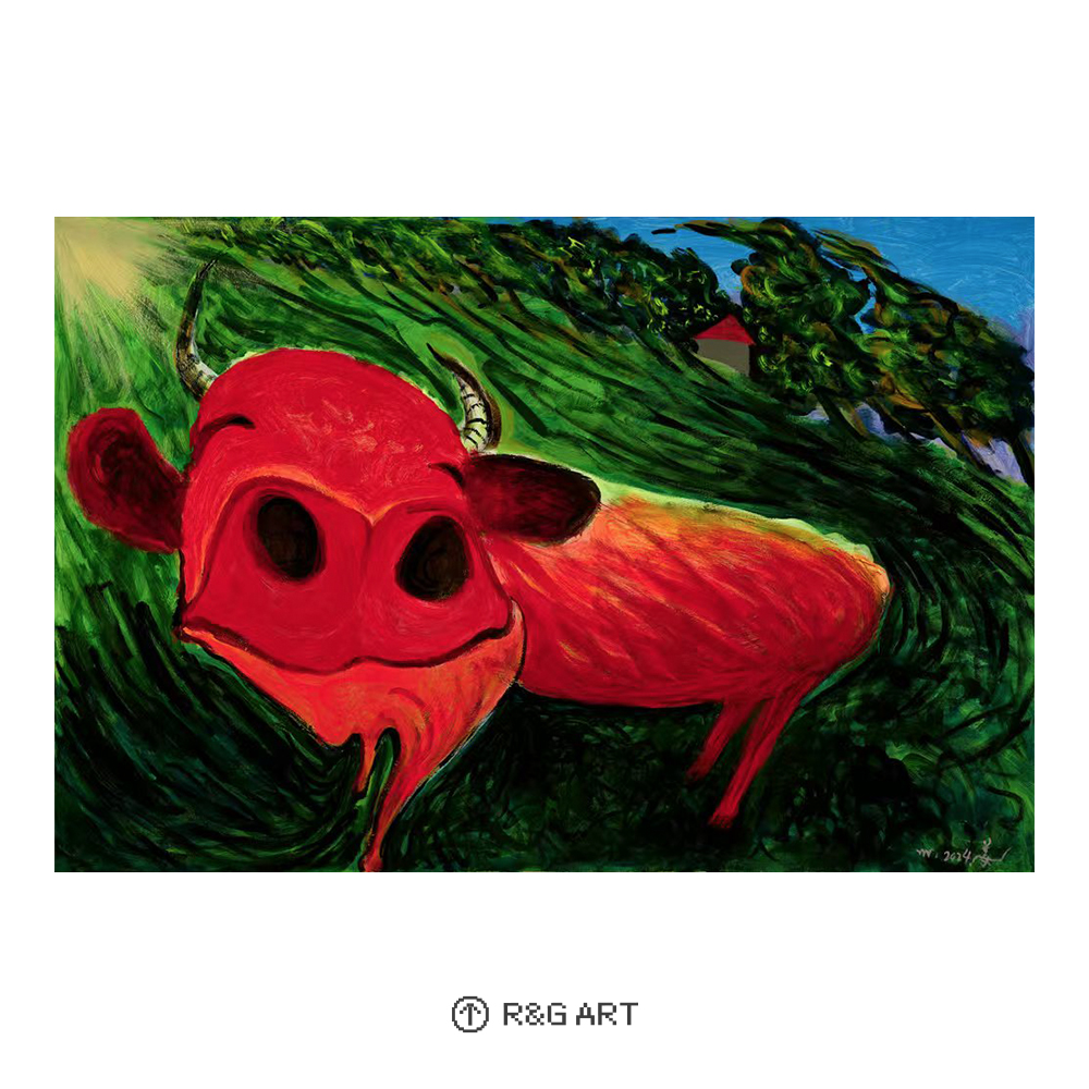 蹬红走绿 | 姜维 限量亲签版画“疯子梵高”色彩和命运共舞艺术收藏