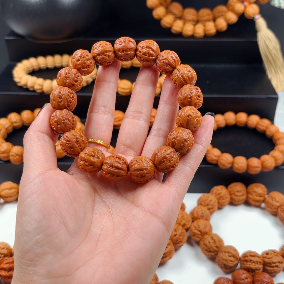 浪***花手串文玩核桃小核桃4