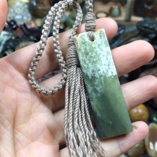 岫岩河磨玉（透闪石质玉）未镶嵌挂件