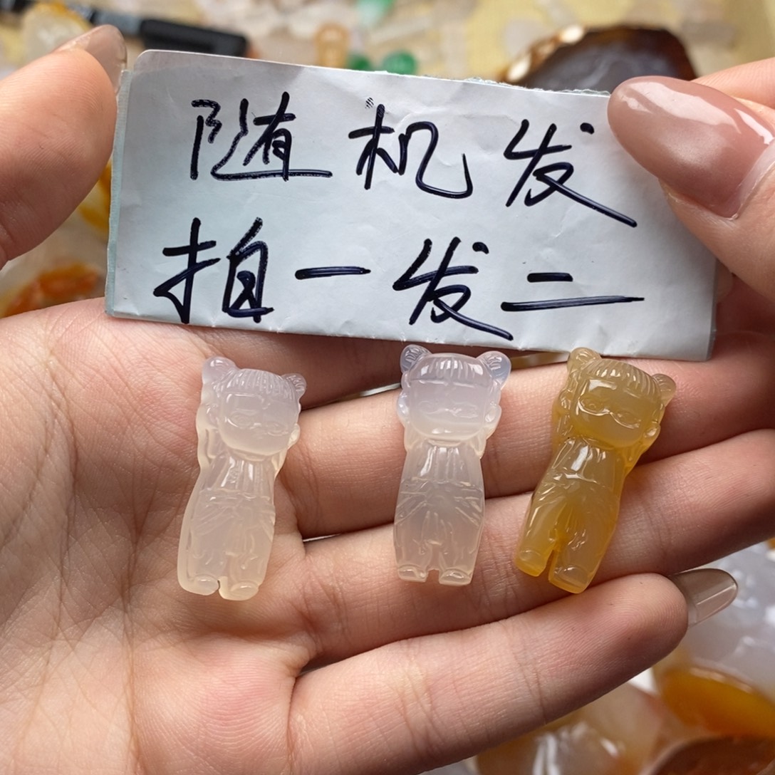 玛瑙/玉髓未镶嵌颈饰