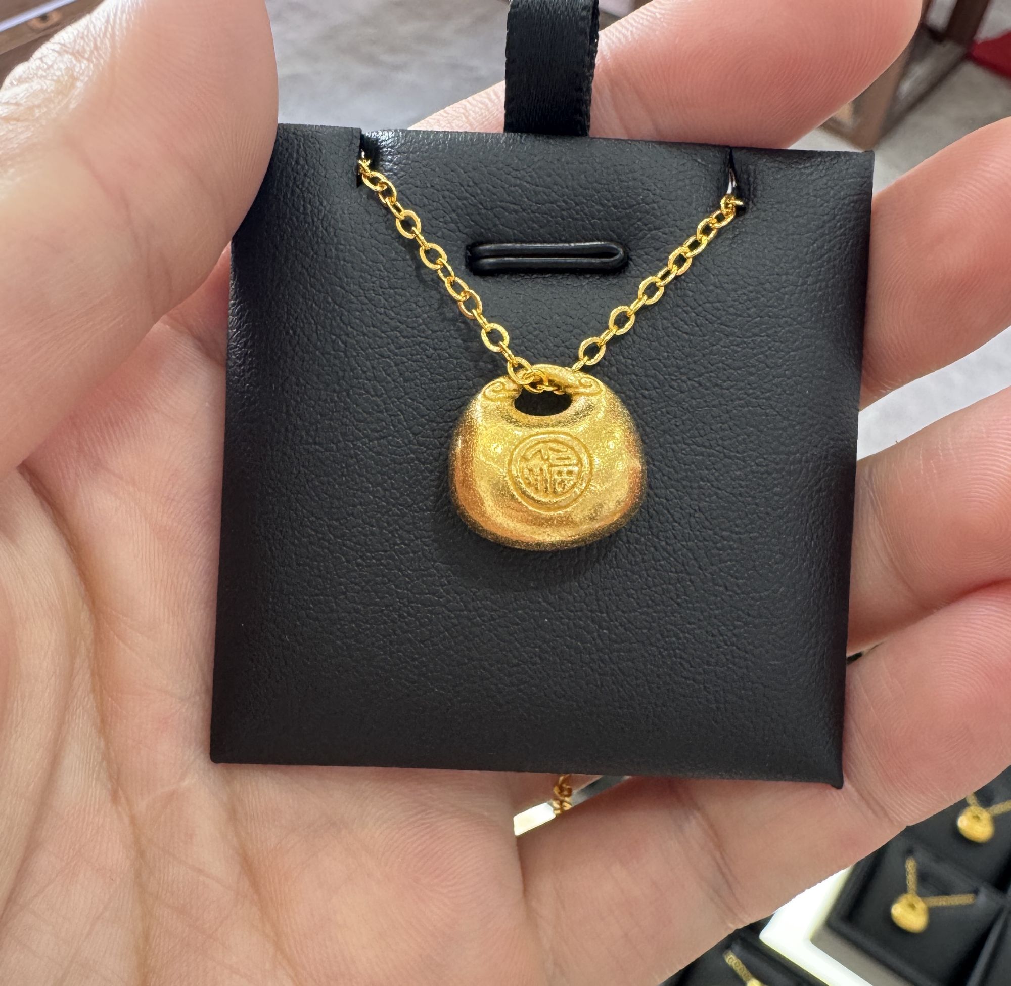 【宠粉999】黄金胖福吊坠 节日礼物 胖福吊坠