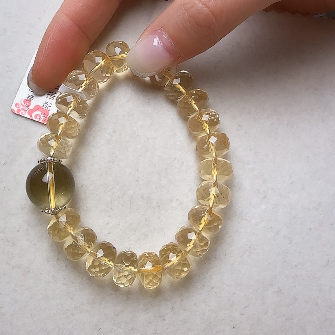 水晶手链未镶嵌大气上档次