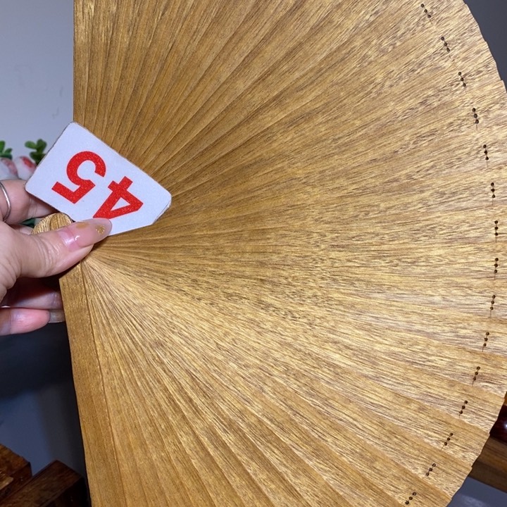 金丝楠美**安金丝楠木扇子