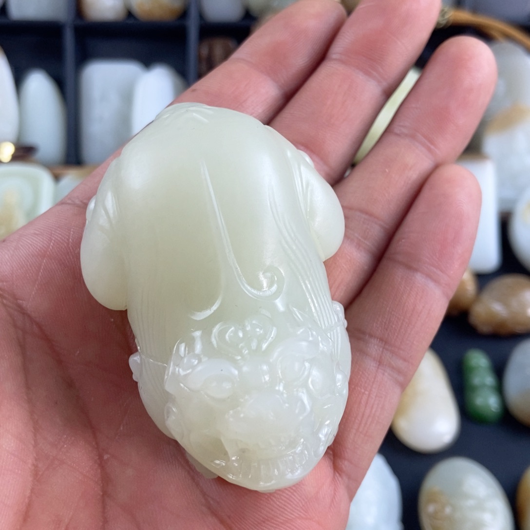 和田玉挂件未镶嵌