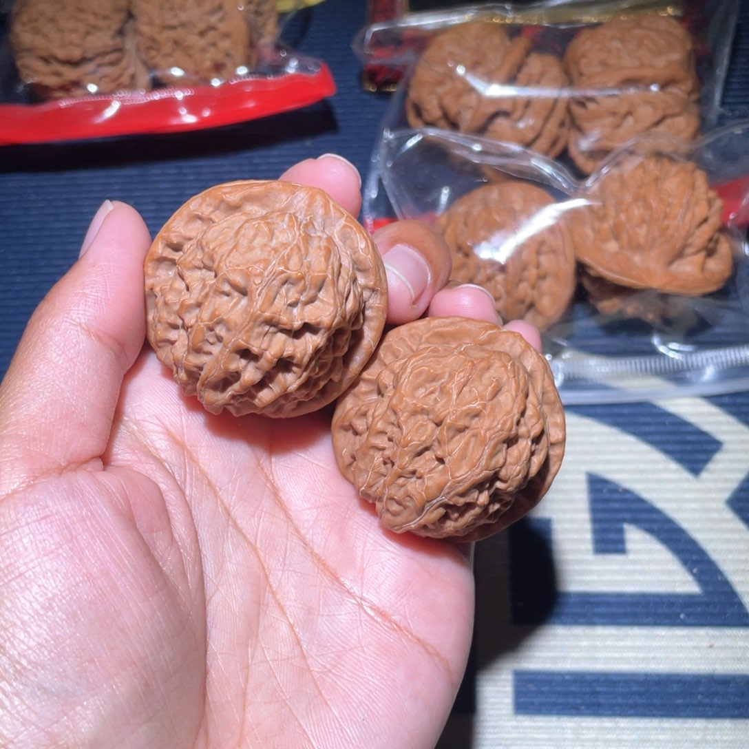 文玩核桃吊坠大*广水月莲花40