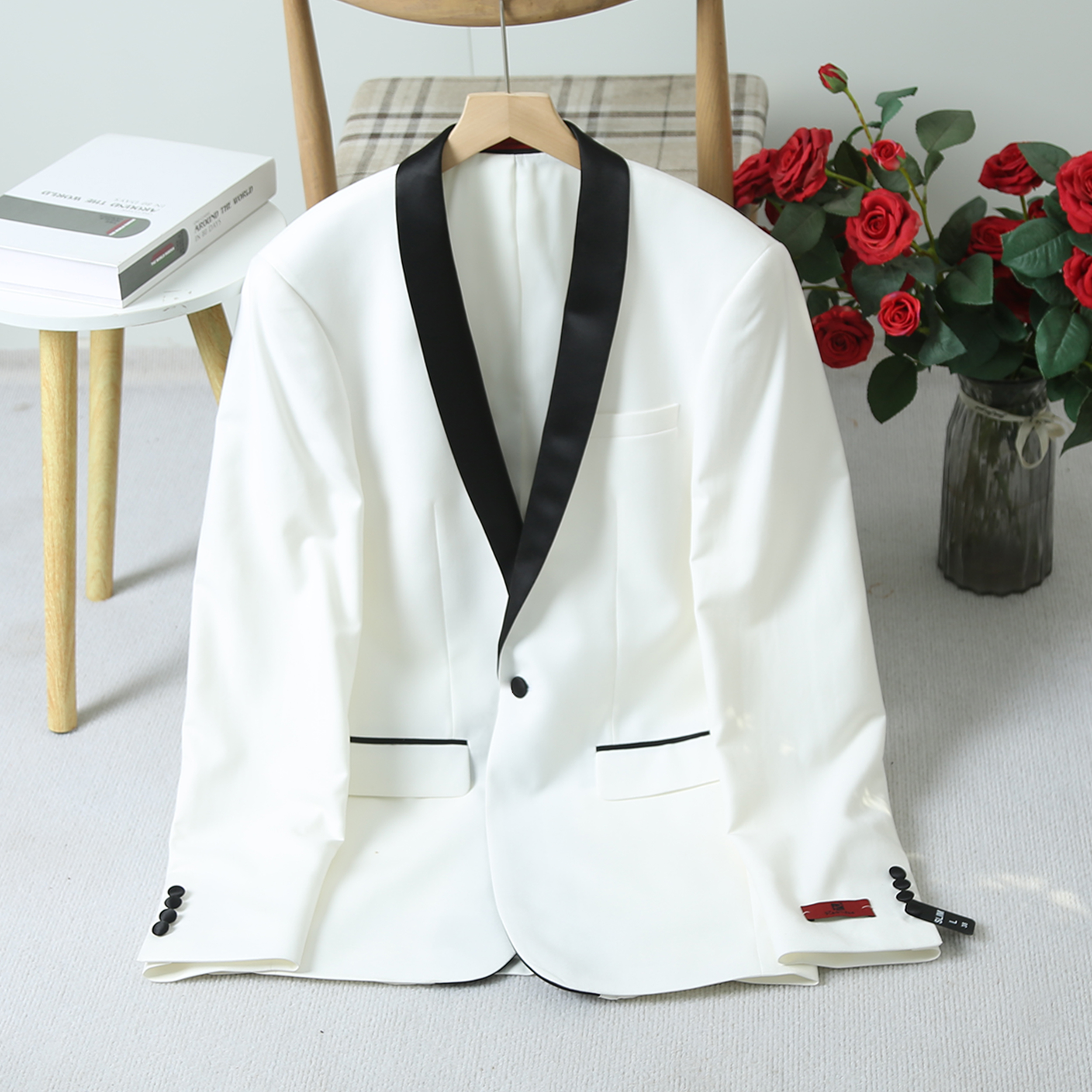 男女同款设计感日韩版西装气质春秋款通勤百搭休闲风西服6C667