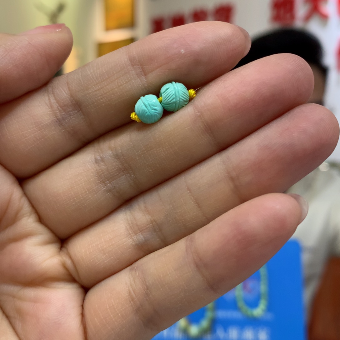 绿松石未镶嵌配饰