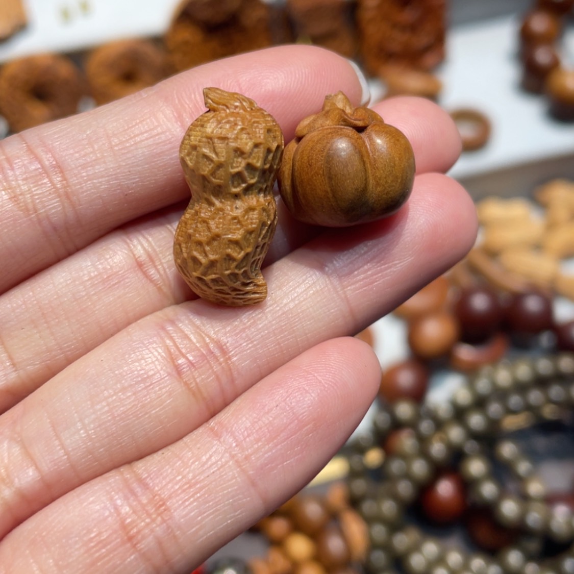 【闪购商品】檀香木吊坠小吊坠奶香