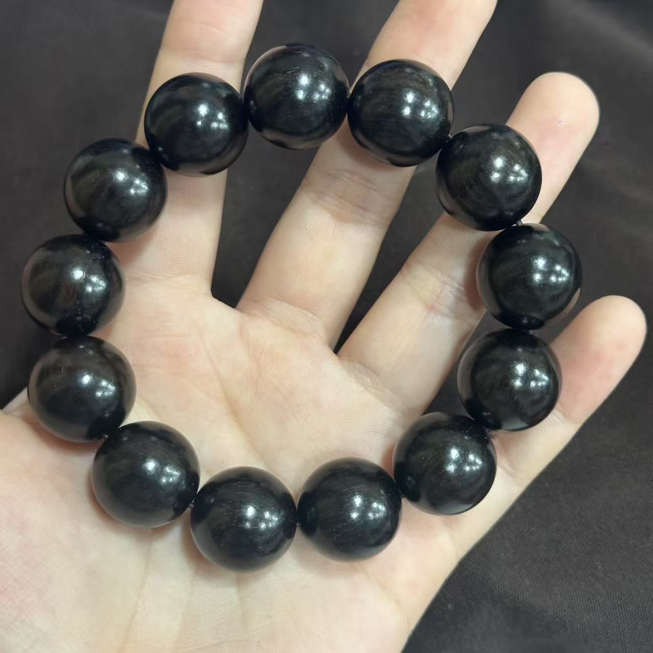 黑檀男女款佛珠手串卡18 057