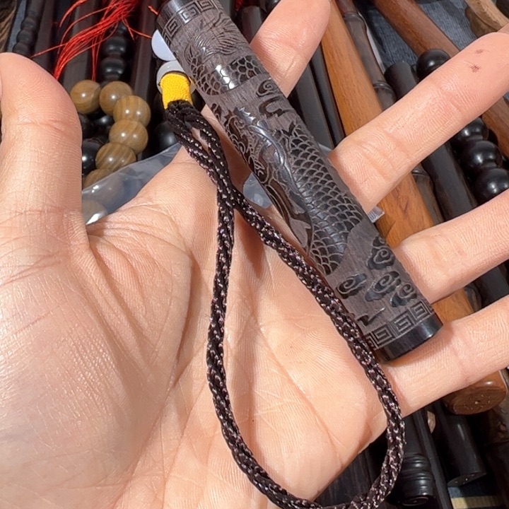木火折子雕刻一个精品