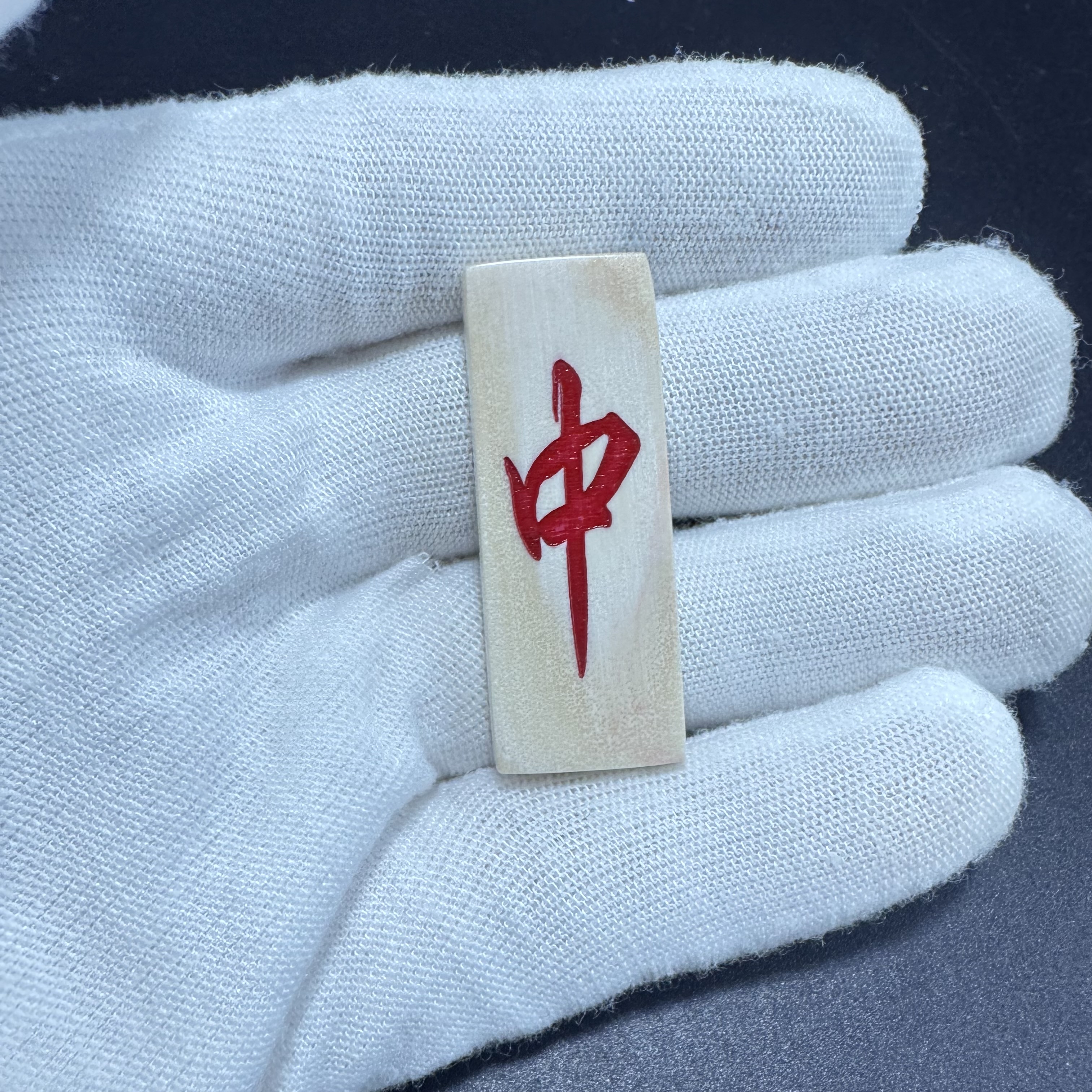 【猛犸兄弟】L0057天然猛犸牙精品无事牌