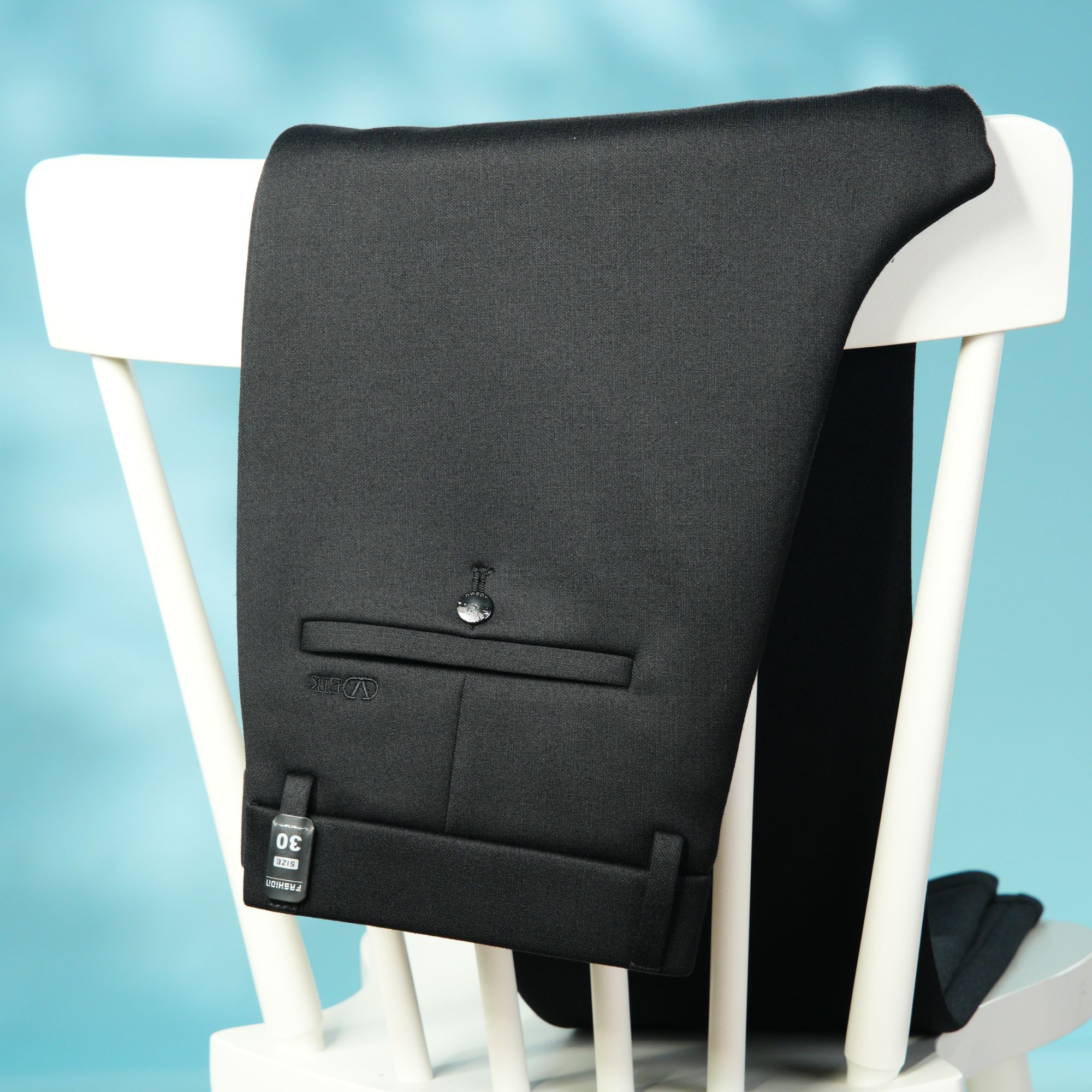 冬季新款加绒加厚商务男士休闲裤黑色长裤秋冬裤子