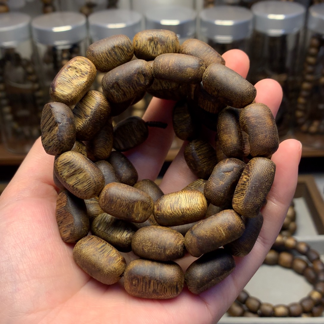 沉香沉香碎屑沉香奇楠多圈留疤保45克+