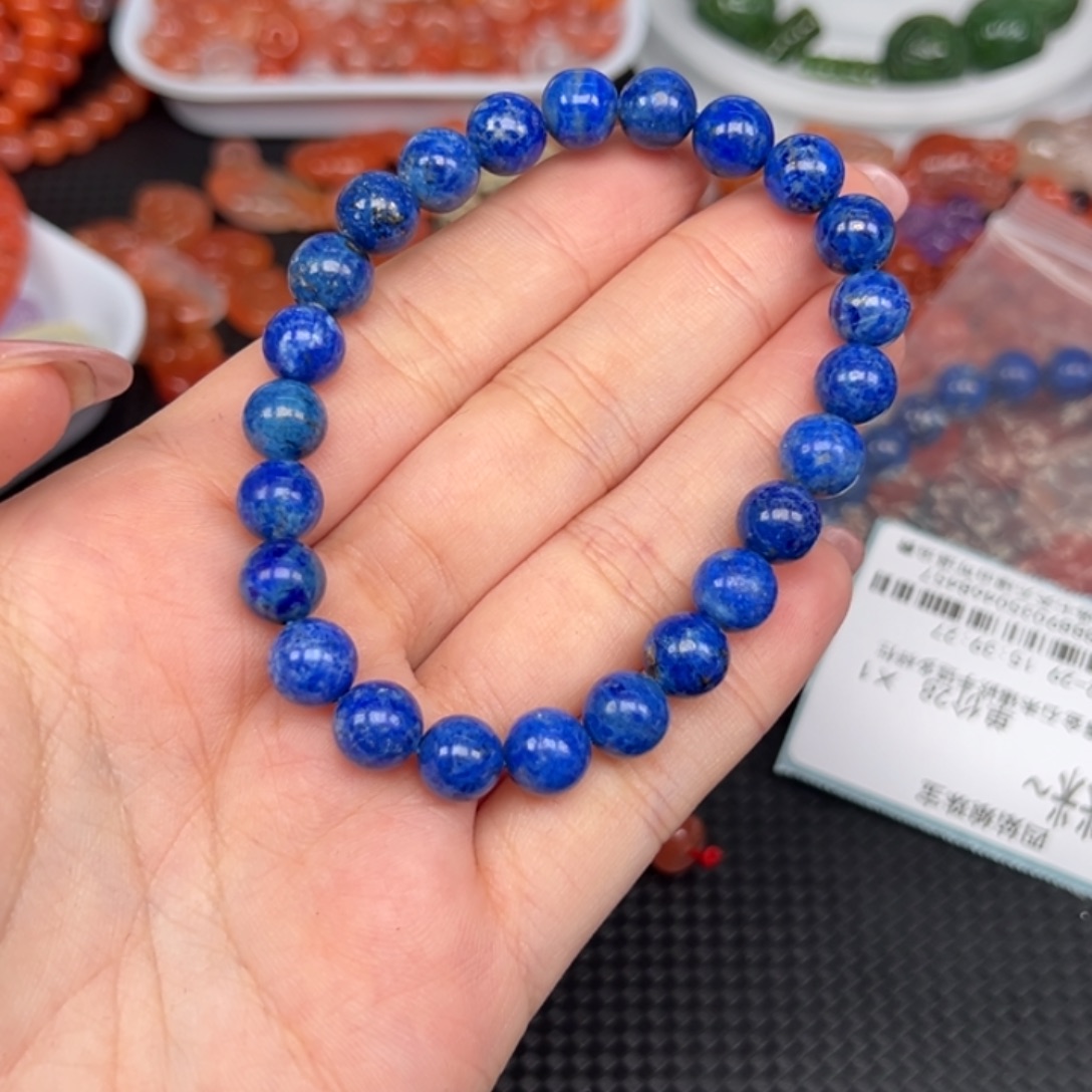 一***米青金石未镶嵌手链