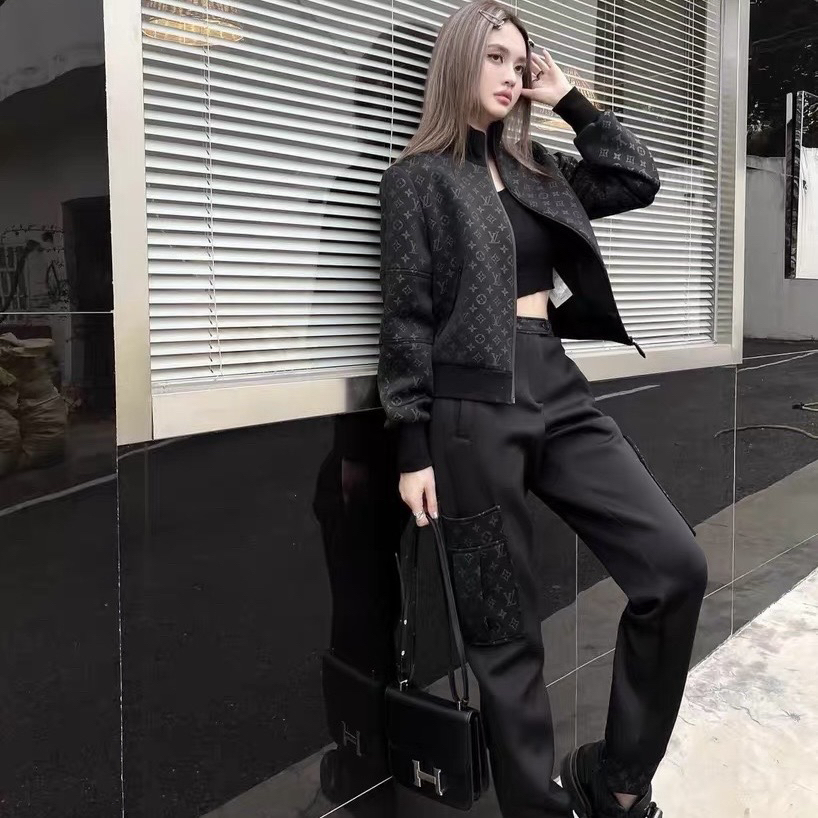 未使用 LouisVuitton/路易威登 D500992/口袋老花卫裤/40码   