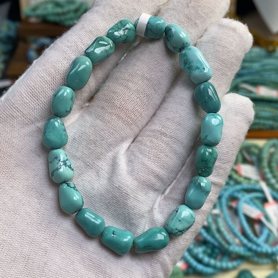 绿松石未镶嵌手串