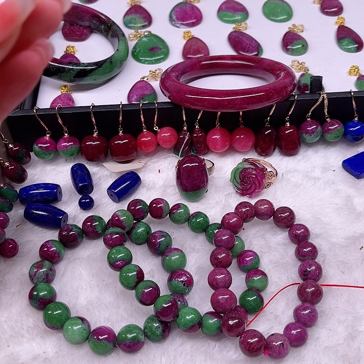 红宝石客服银S925镶嵌