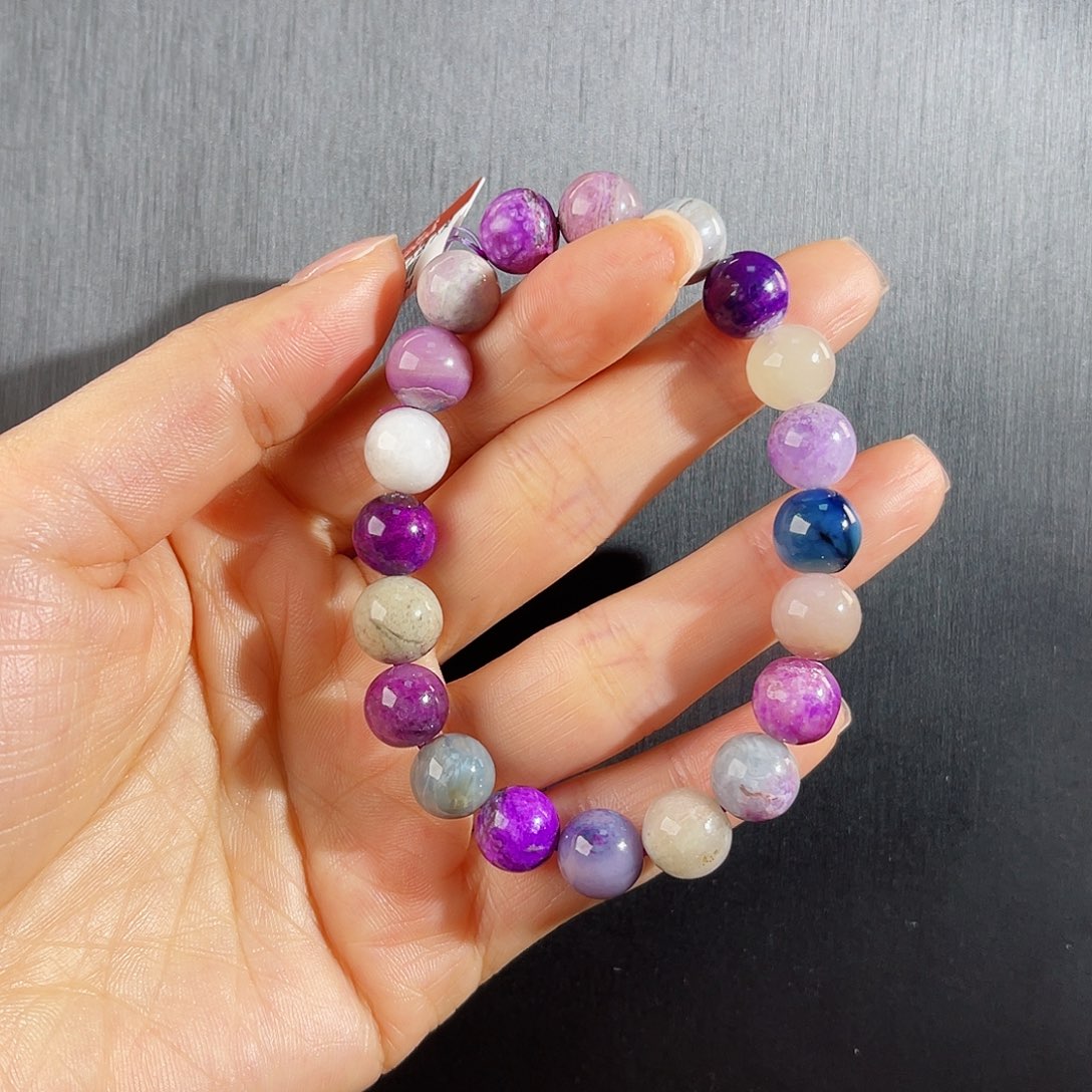 苏纪石（舒俱来）南非舒俱来老矿料手串未镶嵌