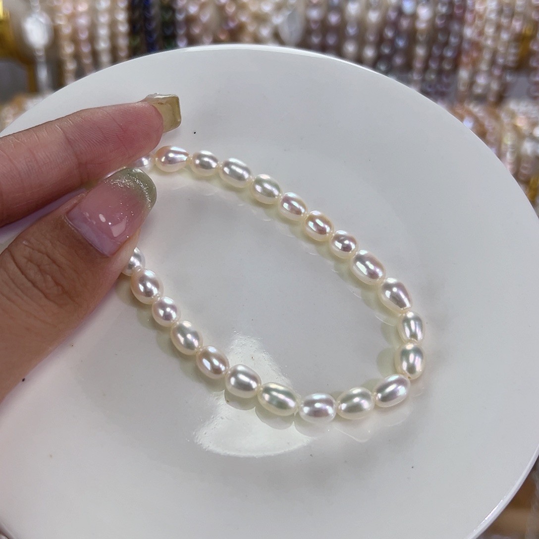淡水珍珠手绳钛钢