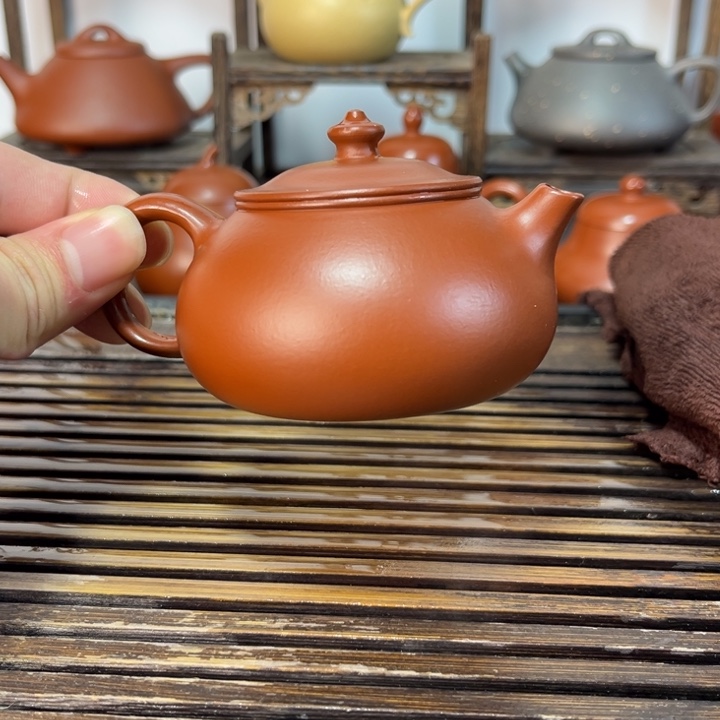 茶壶紫砂原矿紫砂手工制作