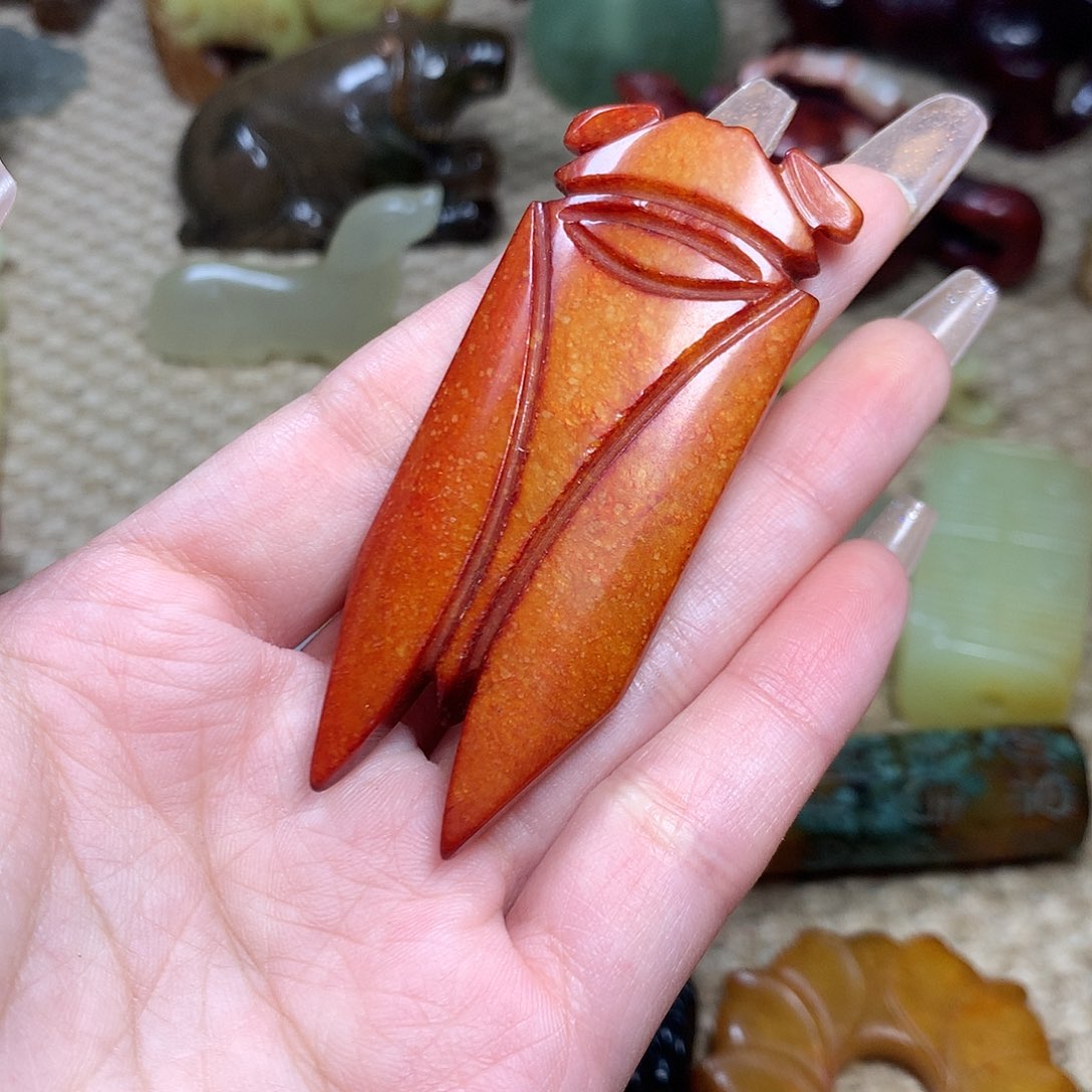 白玉菩提吊坠挂件