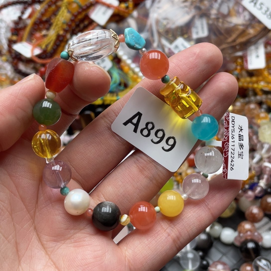 未镶嵌手链水晶手串