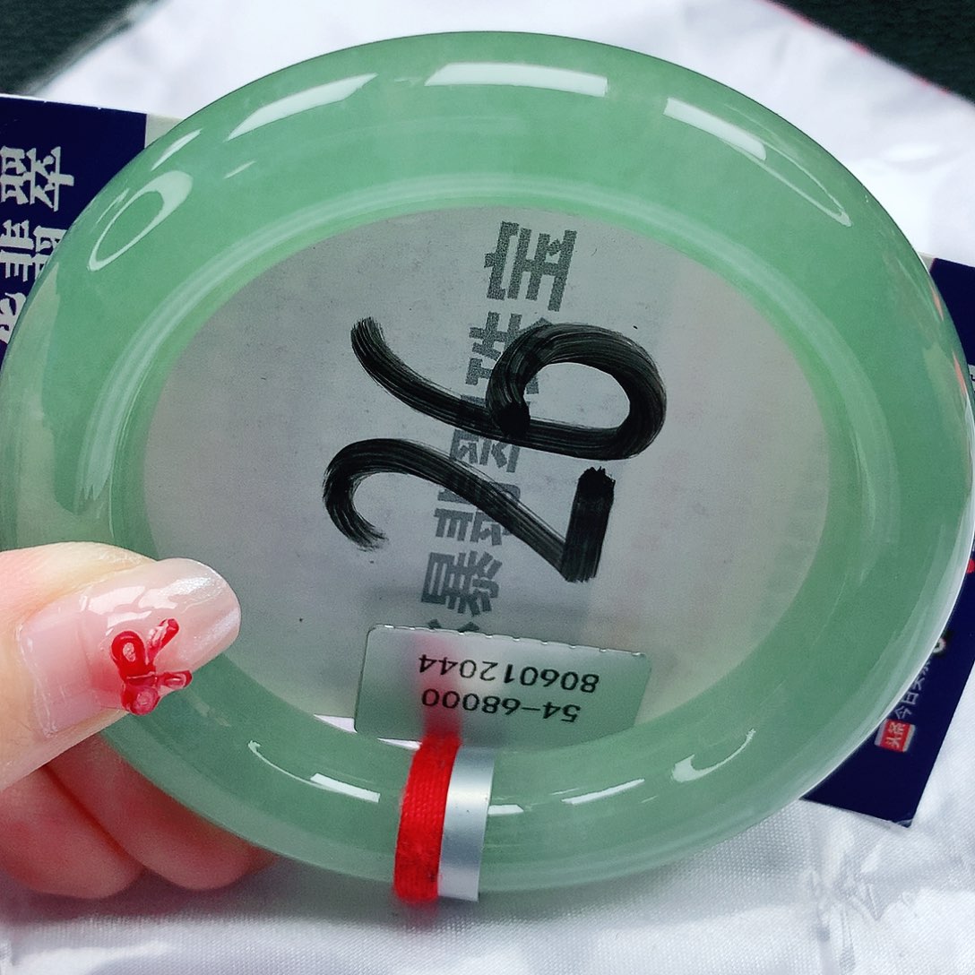 翡翠未镶嵌手镯天然缅甸a货翡翠