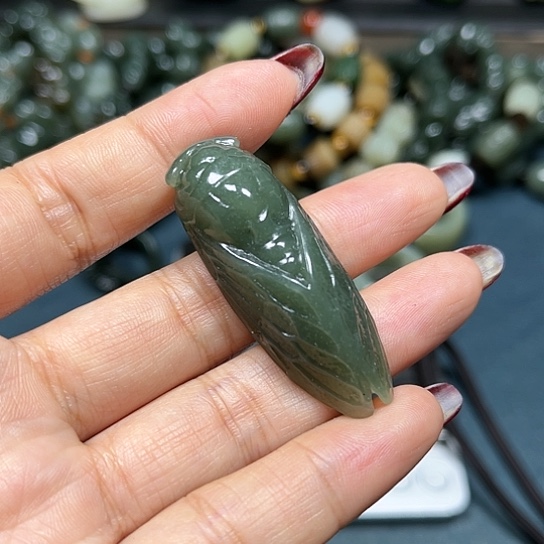 和田玉挂件未镶嵌