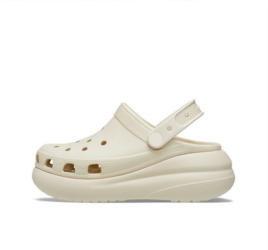 泡扶洞洞鞋增高厚底凉拖【鞋花为赠品如开胶自己粘一下即可不补发】