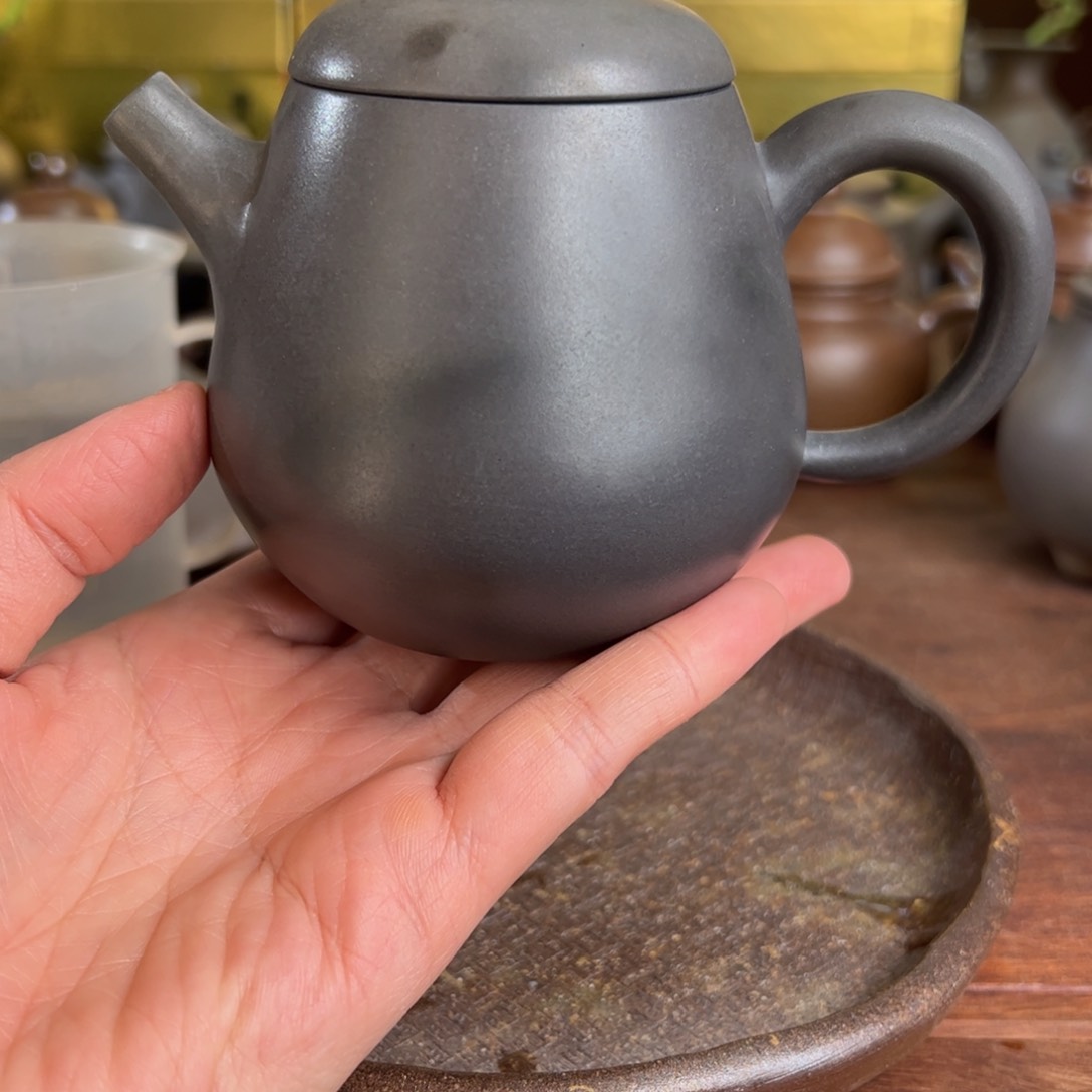 贵台龙窑柴烧茶壶A43