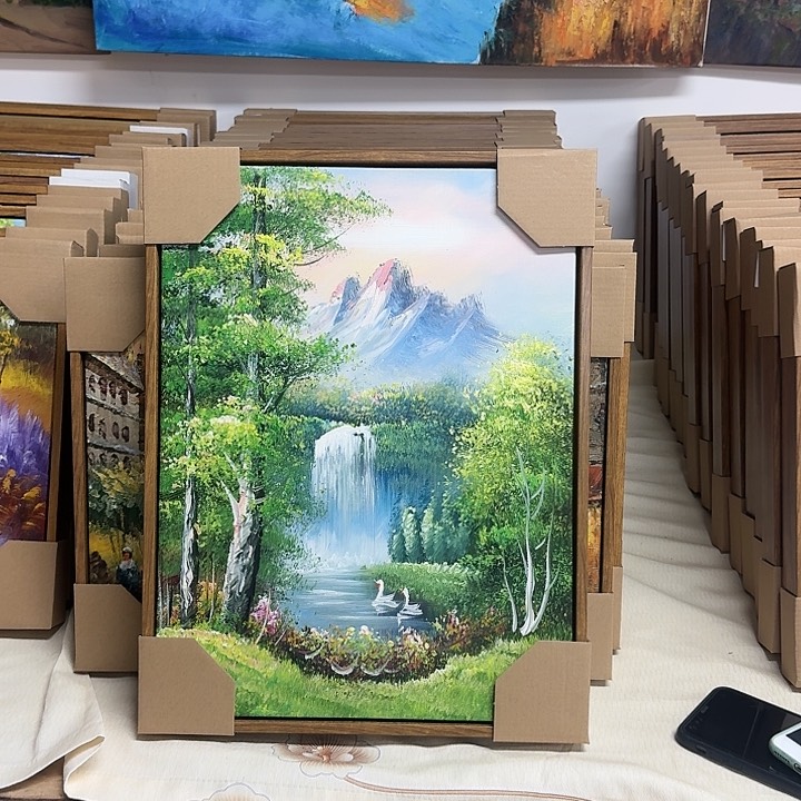 油画3040油画作品入选全国