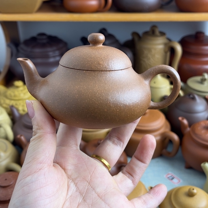 一***笙茶壶紫砂120cc半手