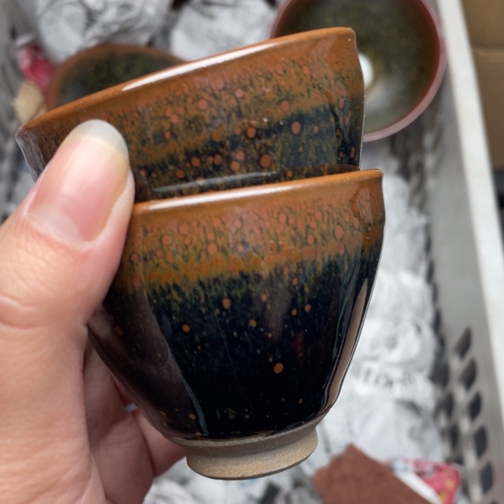 茶盏建窑建盏主人杯