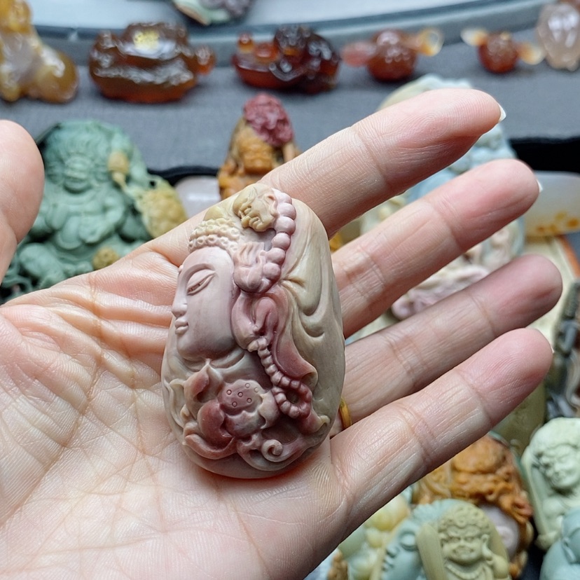 【闪购商品】未镶嵌吊坠定制石英质玉