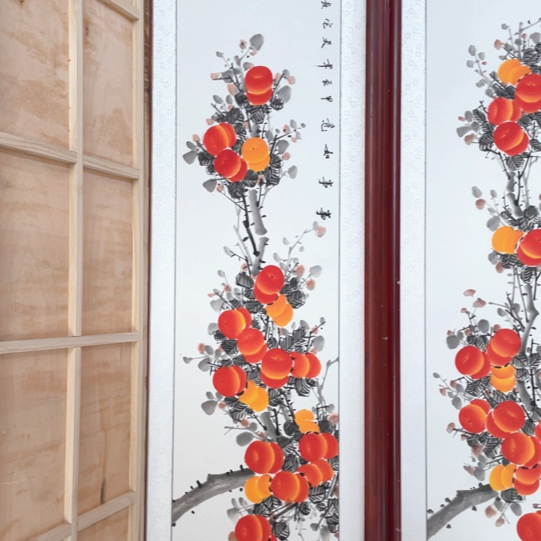 国画带框尺寸48*163厘米