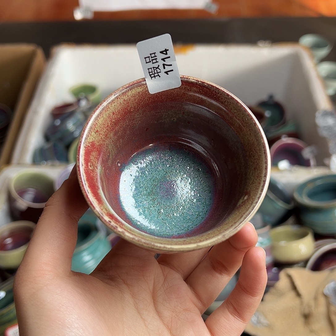 摆件陶窑口自销原矿钧瓷