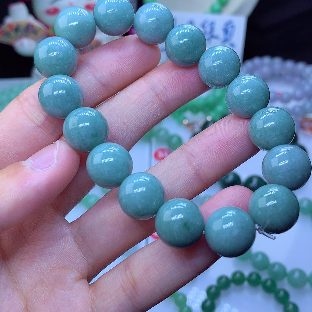 翡翠毛衣链未镶嵌卡13