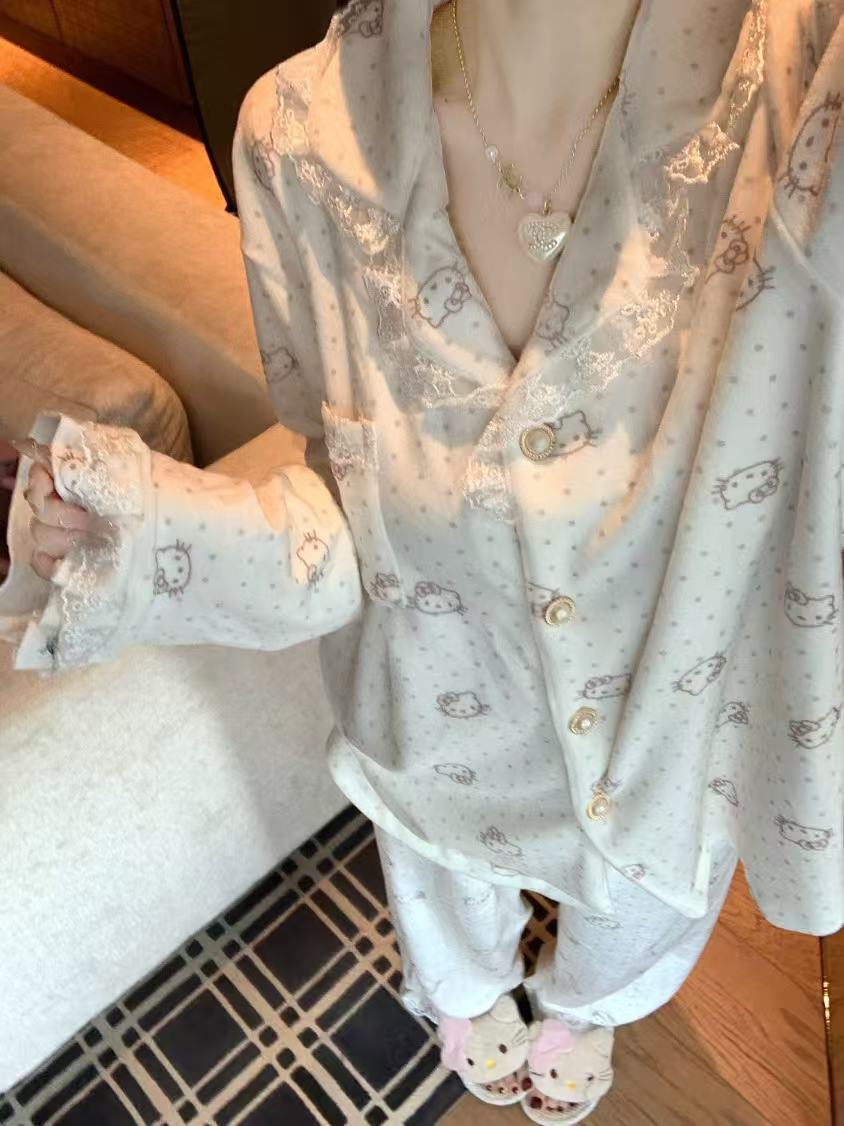 【H】 冬季保暖家居服女套装海岛绒加绒加厚柔软高品质定制款可外穿