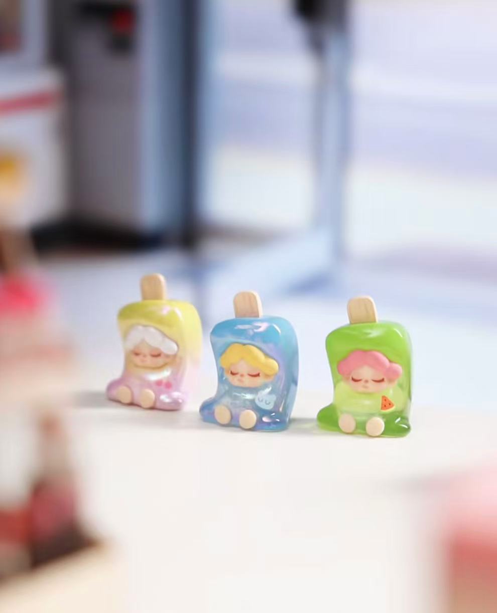 【汉堡拆盒】Wendy一日店长系列萌粒可爱潮玩盲袋萌粒手办