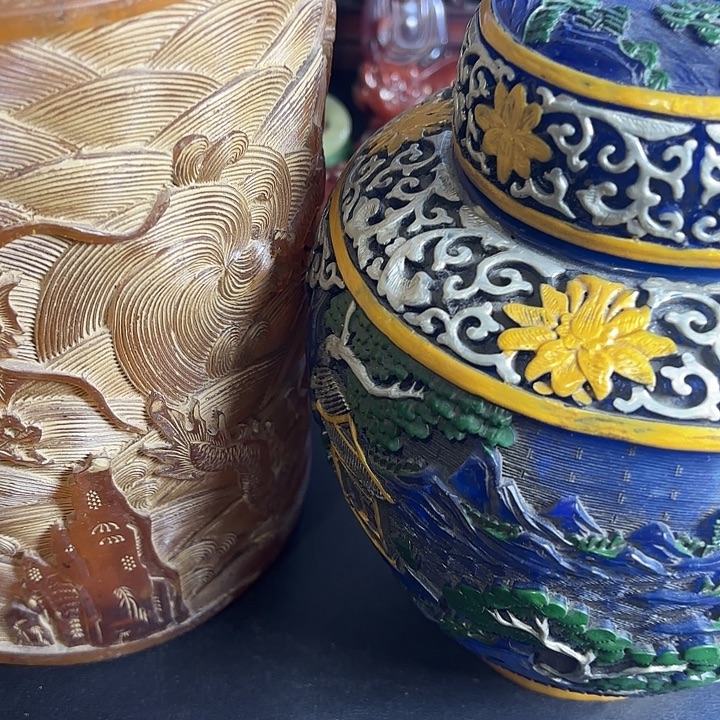 环***琳白玉菩提把件一个一个