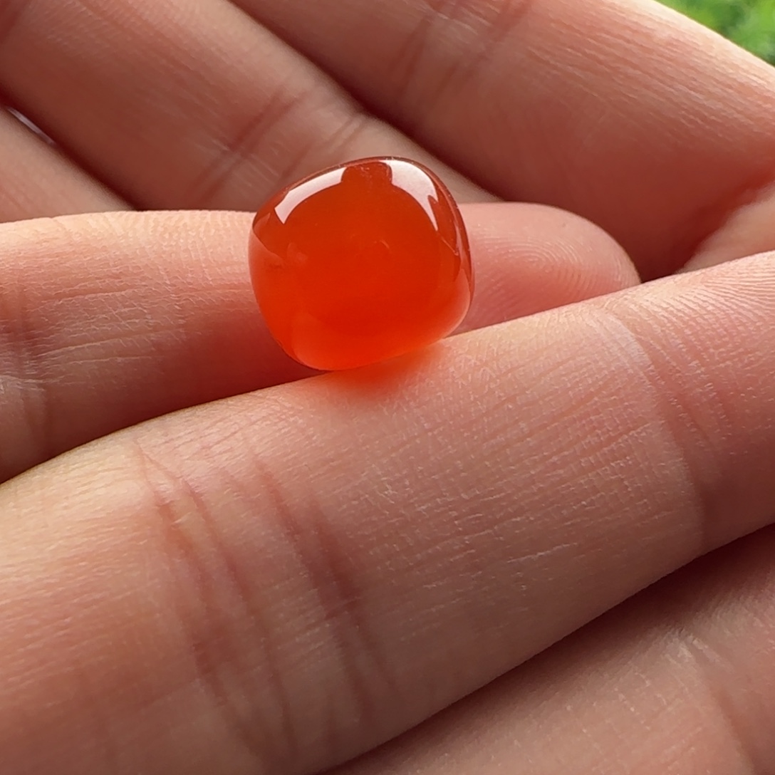 南红玛瑙未镶嵌老型：11x9.9性价比高 很冰