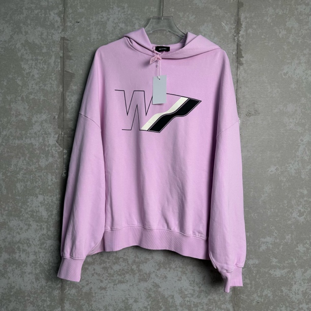 未使用 WE11 DONE M*1/WellDone/胸口大logo卫衣帽衫/18619/JP