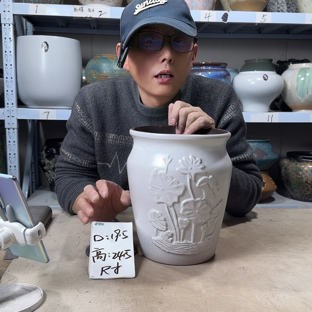 19@24 紫砂花盆尺寸