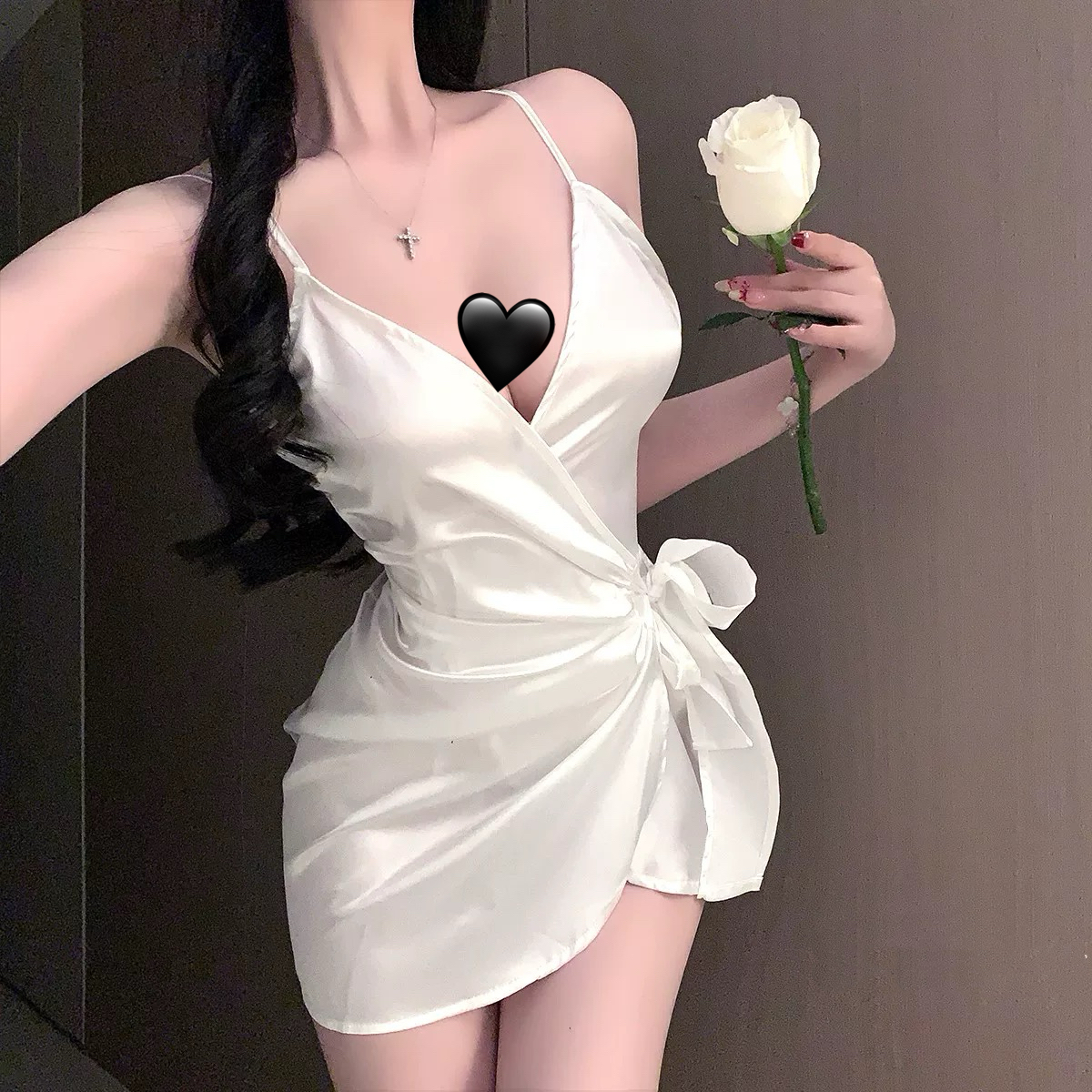 【御姐妻妻】 福姬原创 高染2025新款 网红爆款御姐风绑带式吊袜子