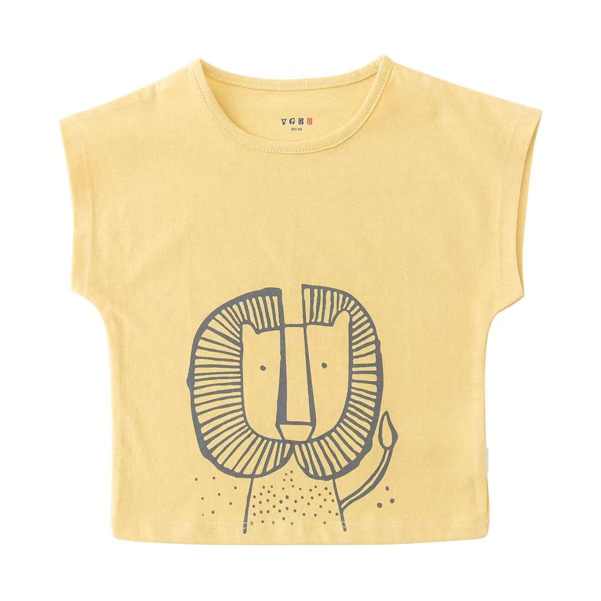 （拼直播专享60590X）布迪儿女男童短袖T恤夏季薄款男宝宝洋气半袖