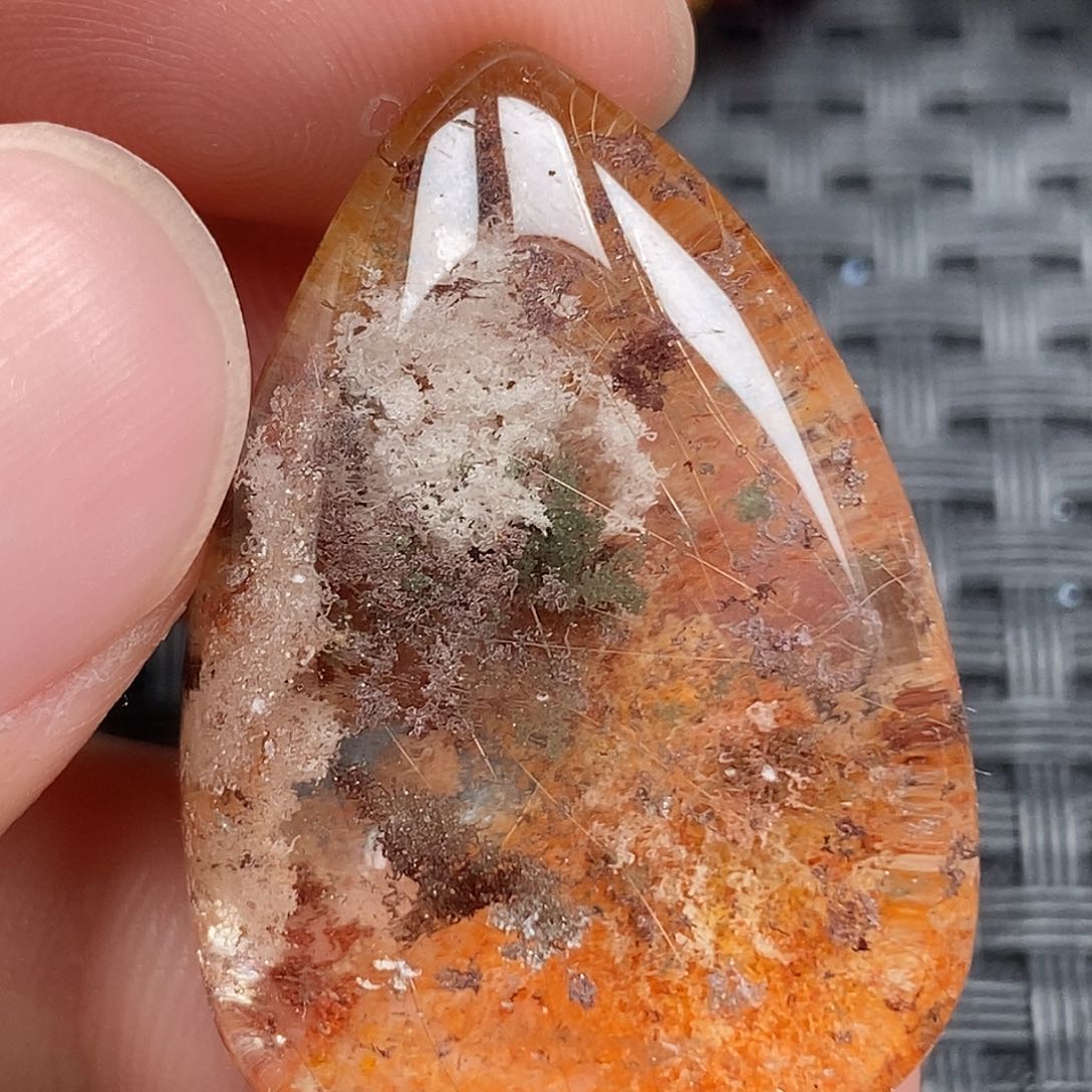 水晶颈饰未镶嵌华**金
